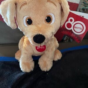 Mattel Barbie Tan Plush Dog